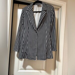 ASOS Monochrome Checkered Jacket